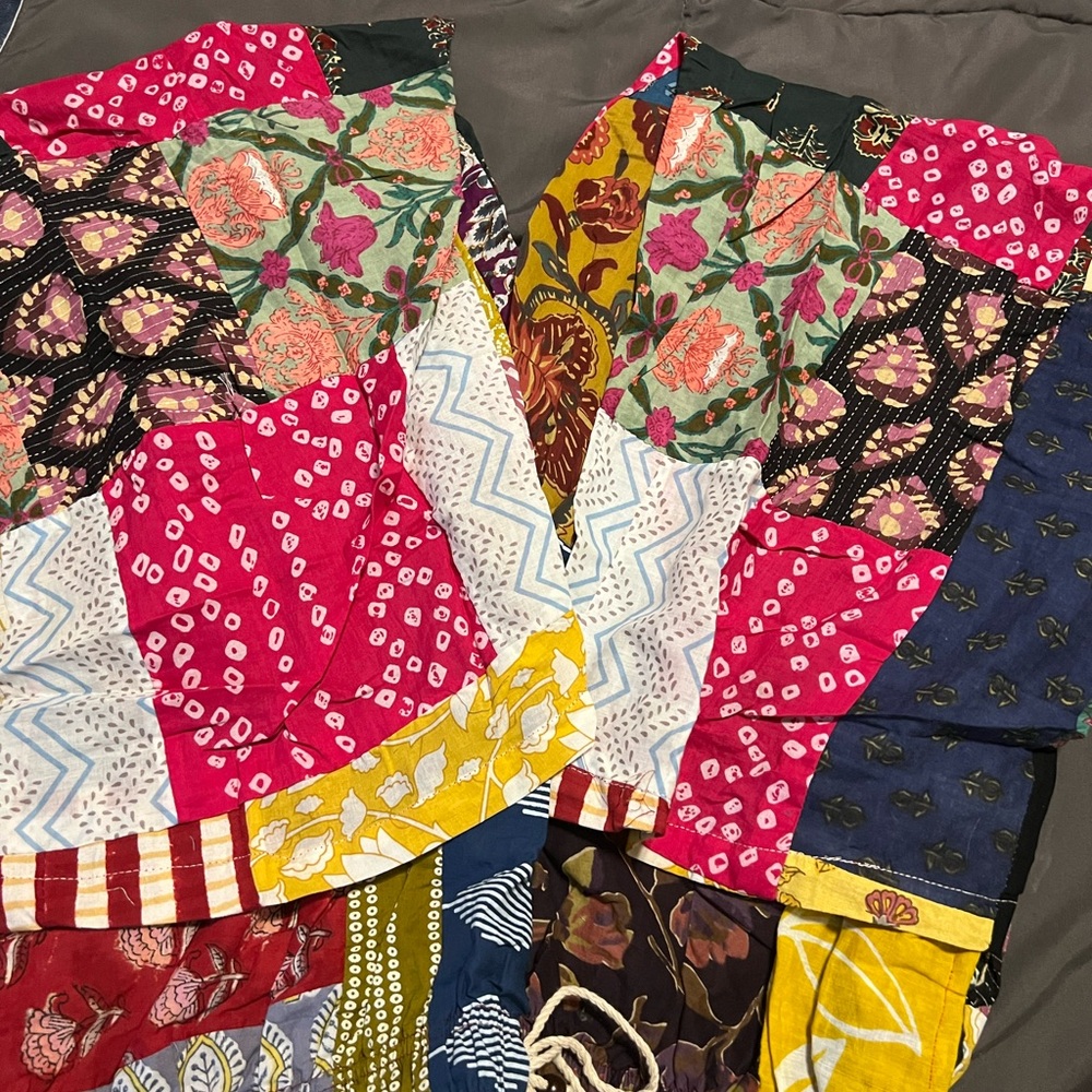 Kathmandu Multicolor Patchwork Pants NWT - image 14